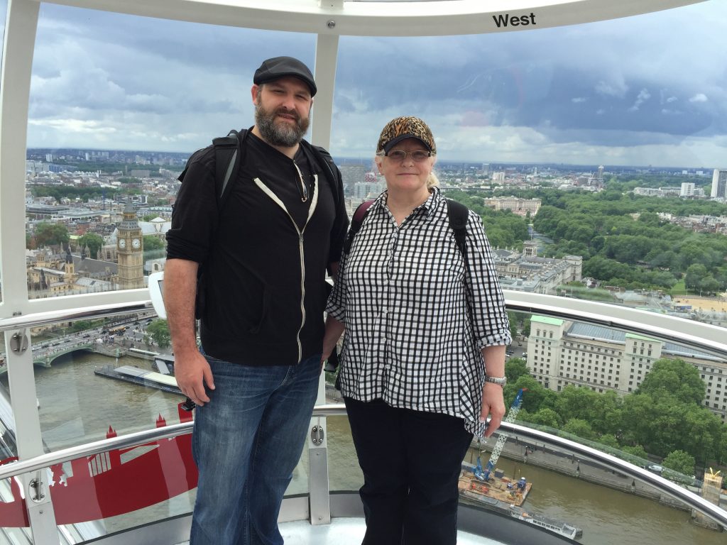 Matt - Mom - London Eye 6-16-2016