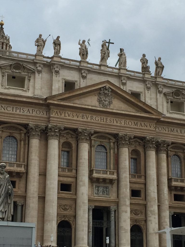 Vatican balcony - long view